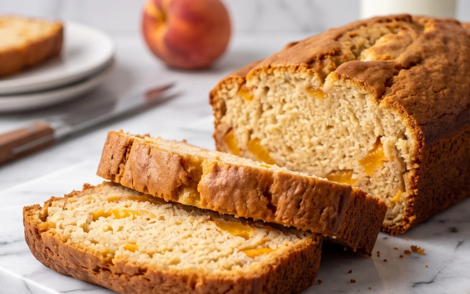 Southern Peach Bread
