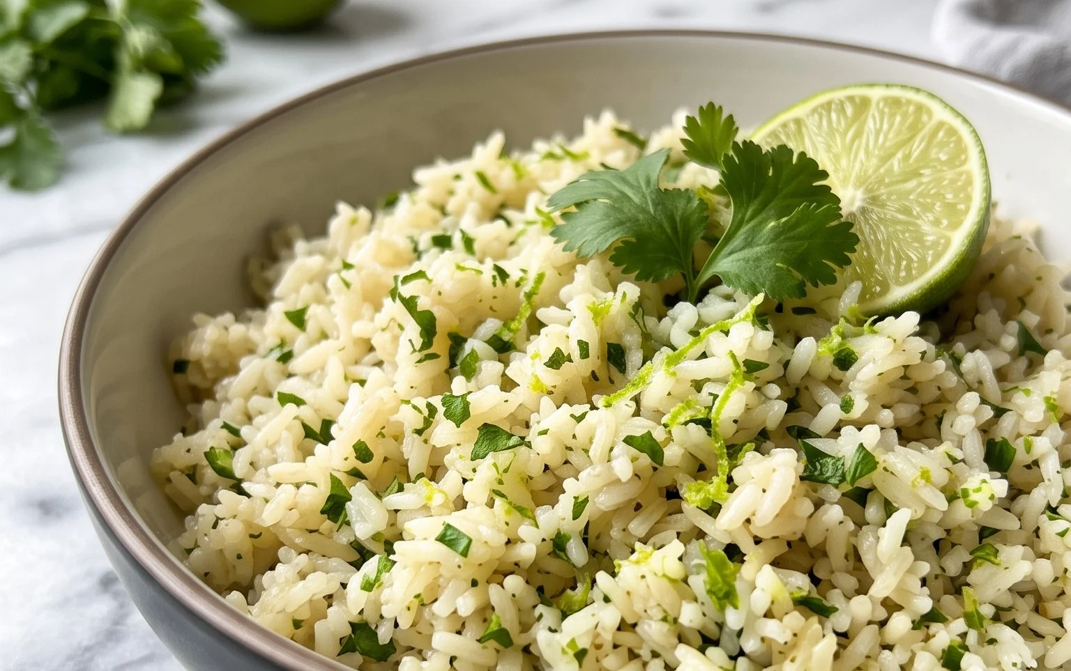 Perfect Cilantro Lime Rice