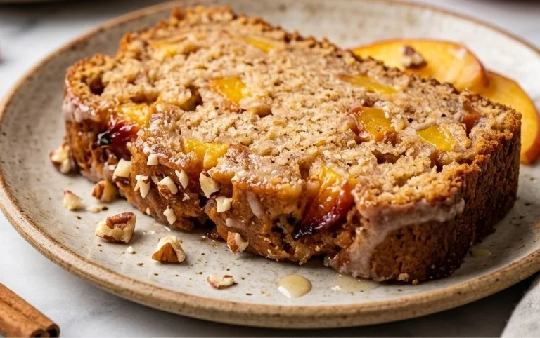 Spiced Peach Bread