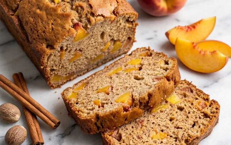 Spiced Peach Bread
