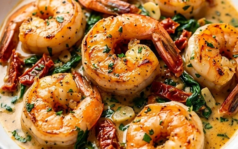 Tuscan Shrimp (One-Pan, 30-Minute Dinner)