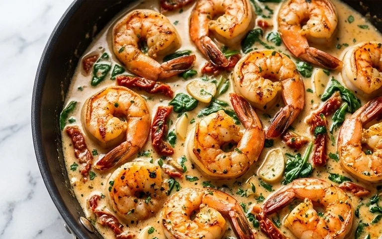 Tuscan Shrimp (One-Pan, 30-Minute Dinner)