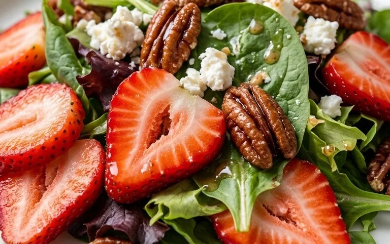 Strawberry Crunch Salad