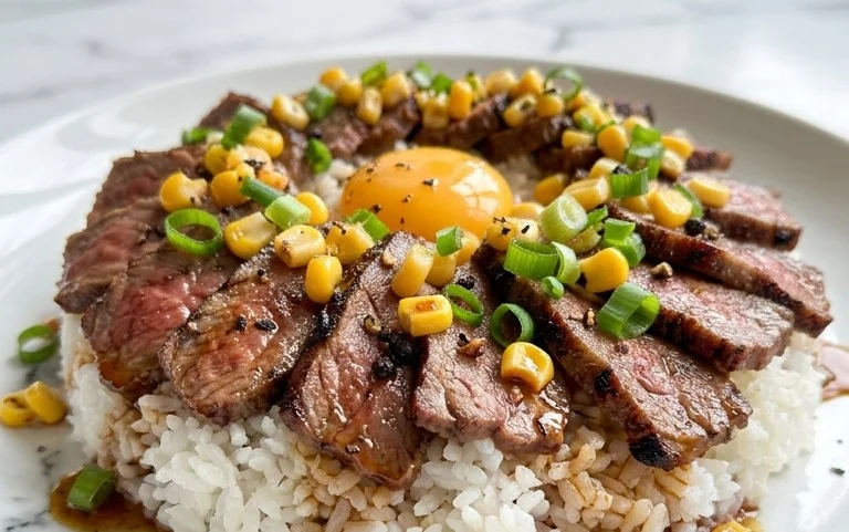 Beef Pepper Rice Bowl is a delicious meal option.