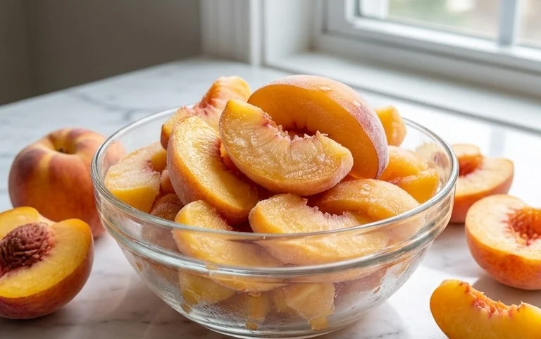 Freezing Peaches, How to Easily Freeze Peaches