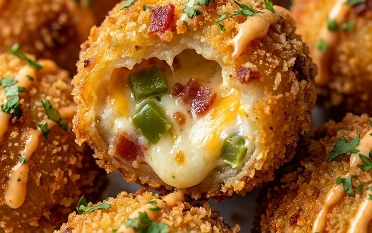 Fried Jalapeno Popper Bites