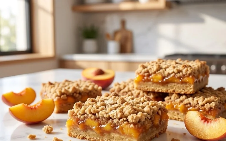 Fresh Peach Crum extractb Bars