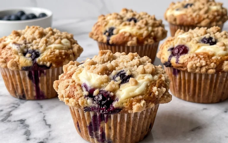 Berry Cream Cheese Muffins