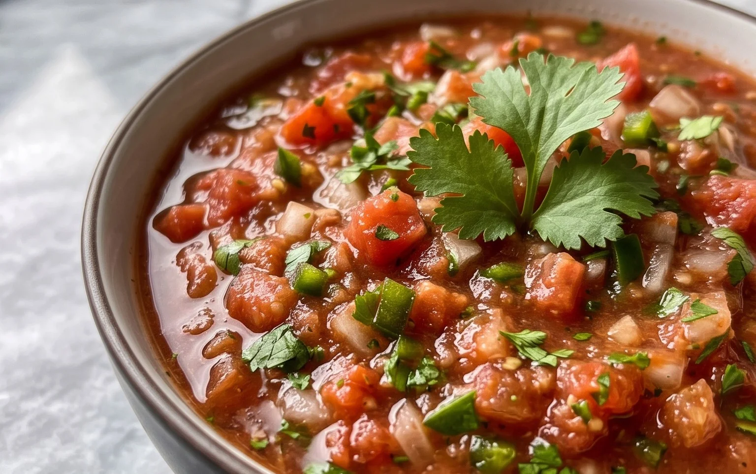 Blender Salsa (Restaurant Style Salsa)
