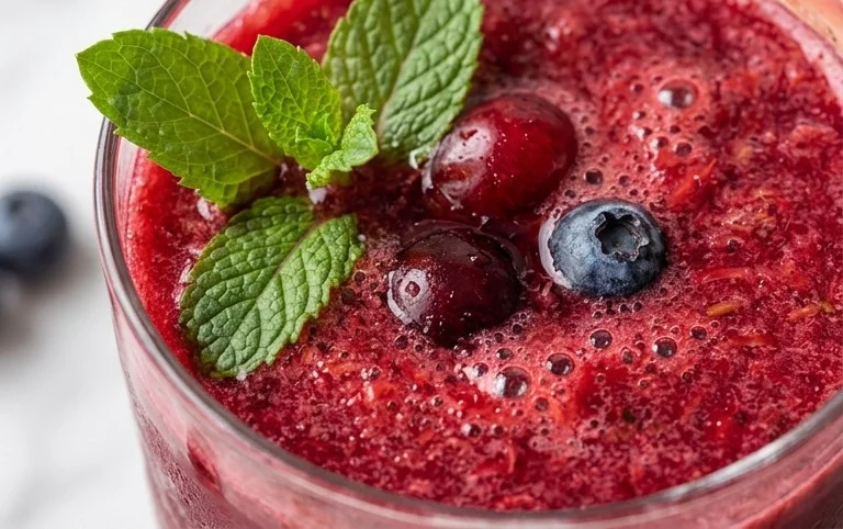 Watermelon Cherry Berry Beet Juice