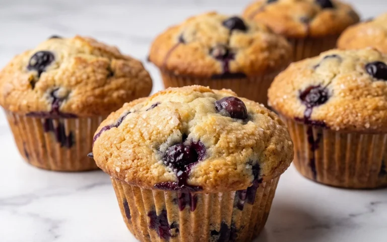 Homemade Blueberry Muffins