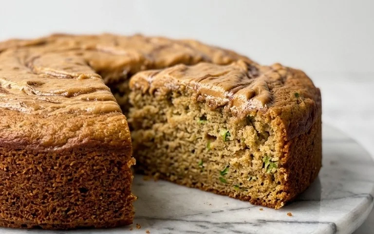 Moist Peanut Butter Zucchini Cake Recipe
