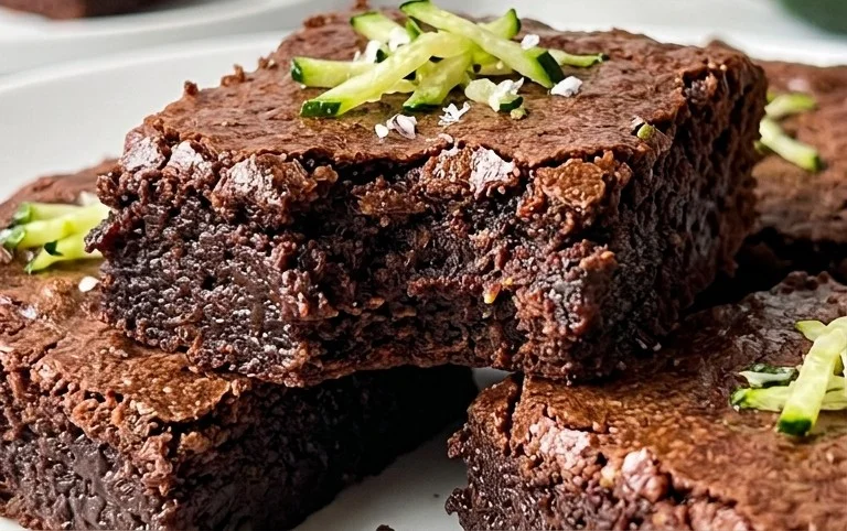 Zucchini Brownies (gluten-free, dairy-free options)