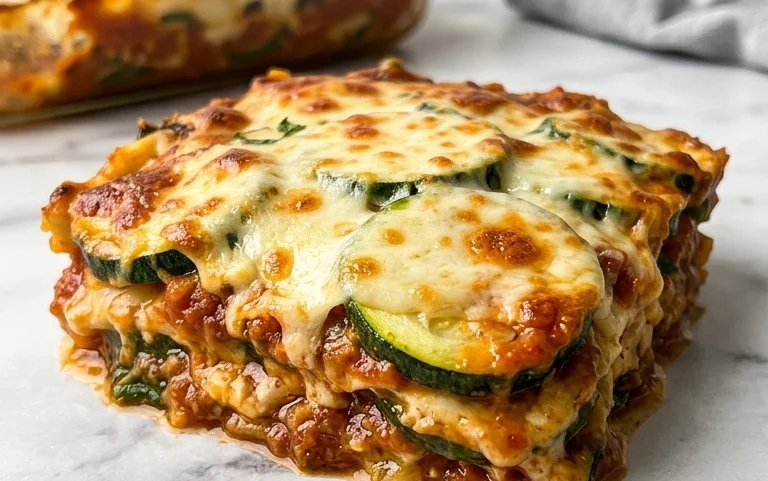 Cheesy Baked Zucchini Casserole