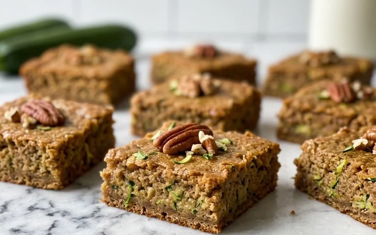 The Best Zucchini Bars
