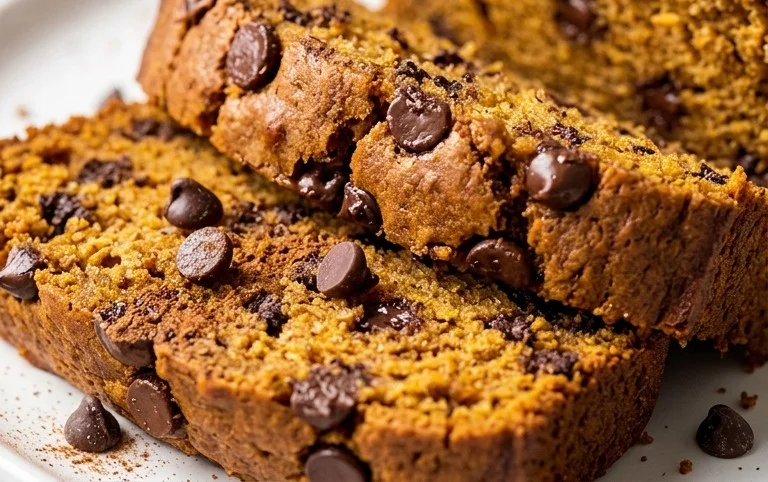 Pumpkin Chip Banana Bread