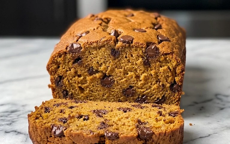 Pumpkin Chip Banana Bread
