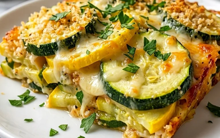 Zucchini and Squash Casserole Recipe