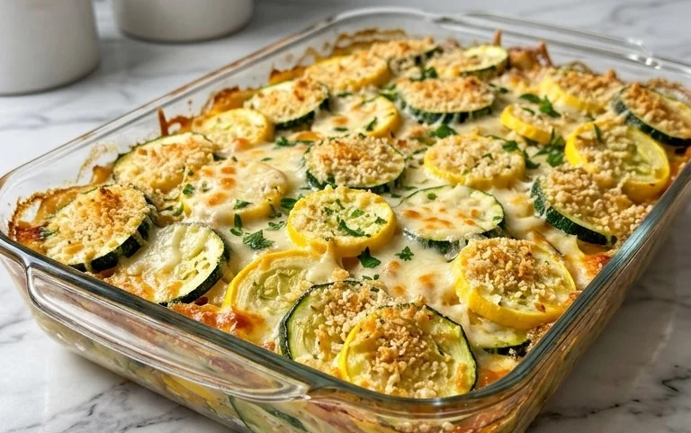 Zucchini and Squash Casserole Recipe