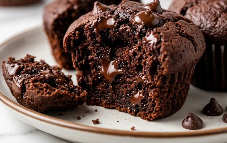 Double Chocolate Muffins