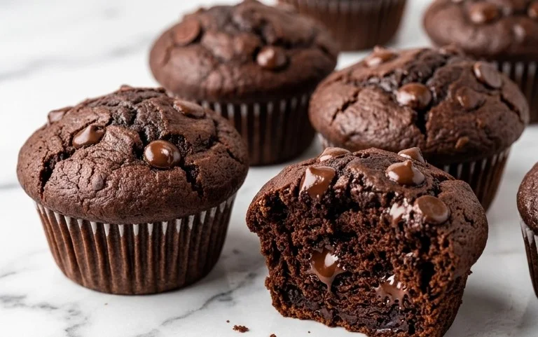 Double Chocolate Muffins