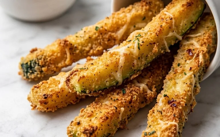 Baked Parmesan Zucchini Fries