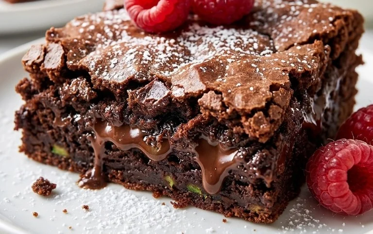 Secretly Healthy Zucchini Brownies