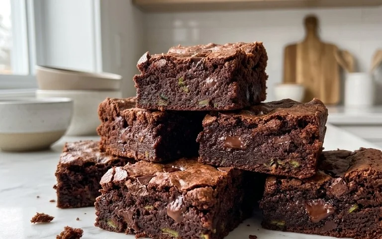 Secretly Healthy Zucchini Brownies