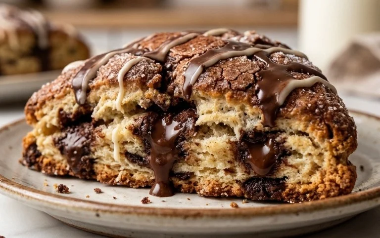 Triple Chocolate Scones