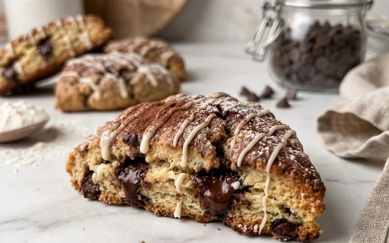 Triple Chocolate Scones