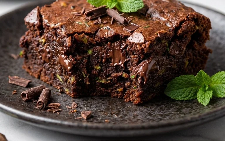Secretly Healthy Zucchini Brownies