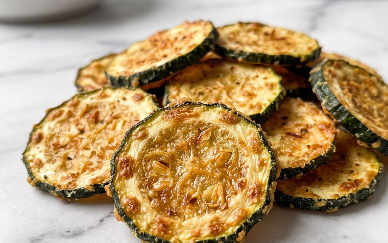 Crispy Baked Zucchini Chips