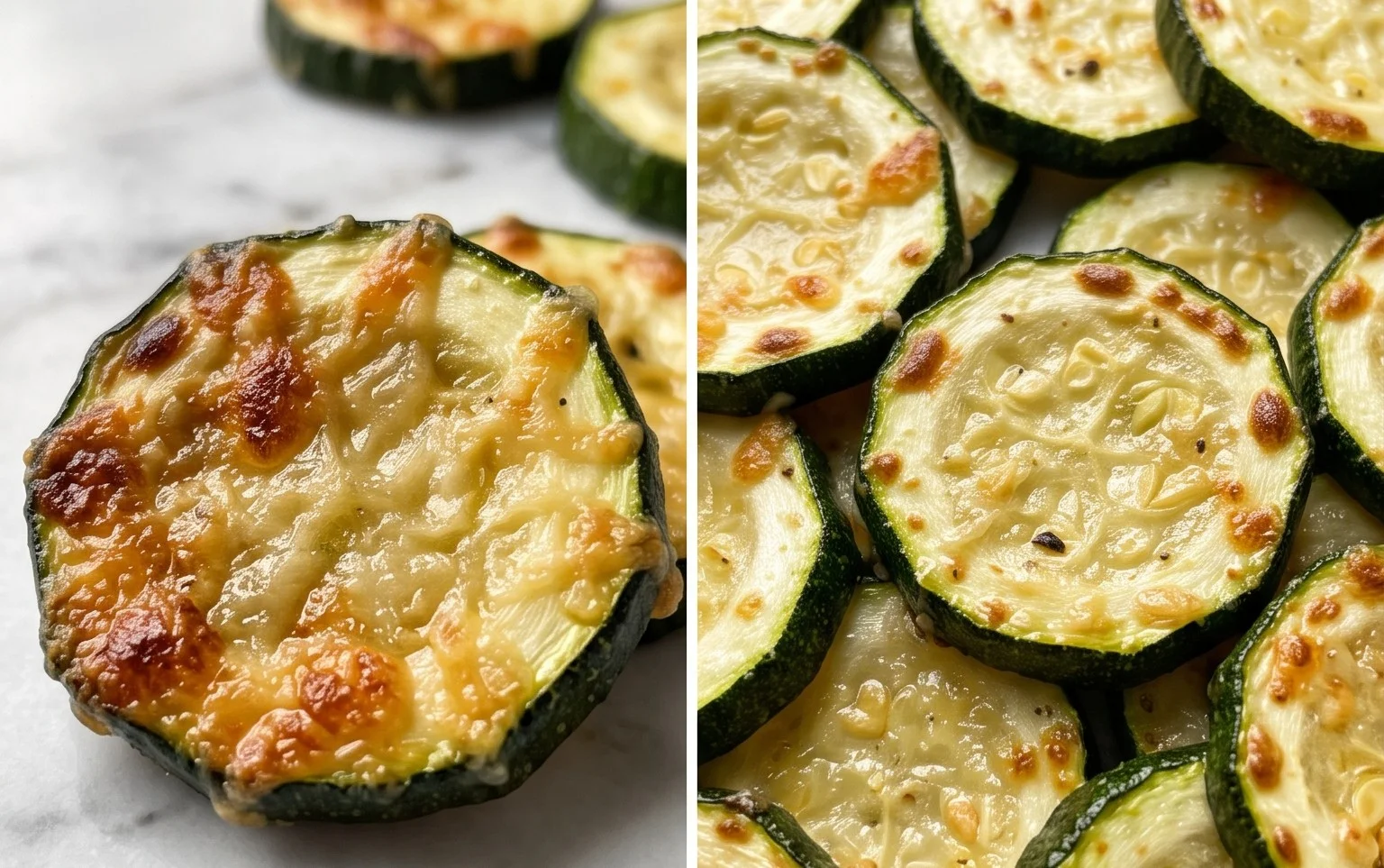 Oven Roasted Parmesan Zucchini