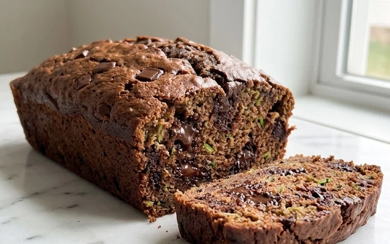 Double Chocolate Zucchini Bread