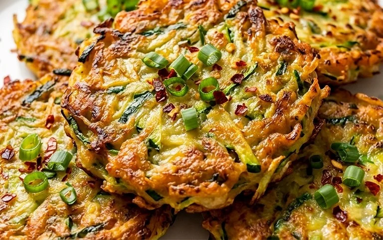 Quick & Easy Korean Zucchini Fritters (Hobak Jeon)