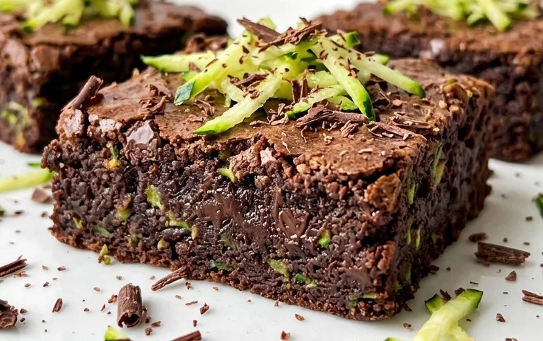 Chocolate Zucchini Brownies Recipe